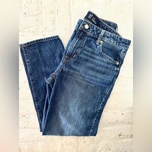 GAP Dark Blue Straight Leg Jeans